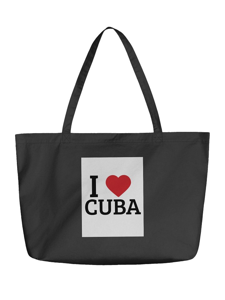 Cuban Love Organic Tote Bag product image (1)