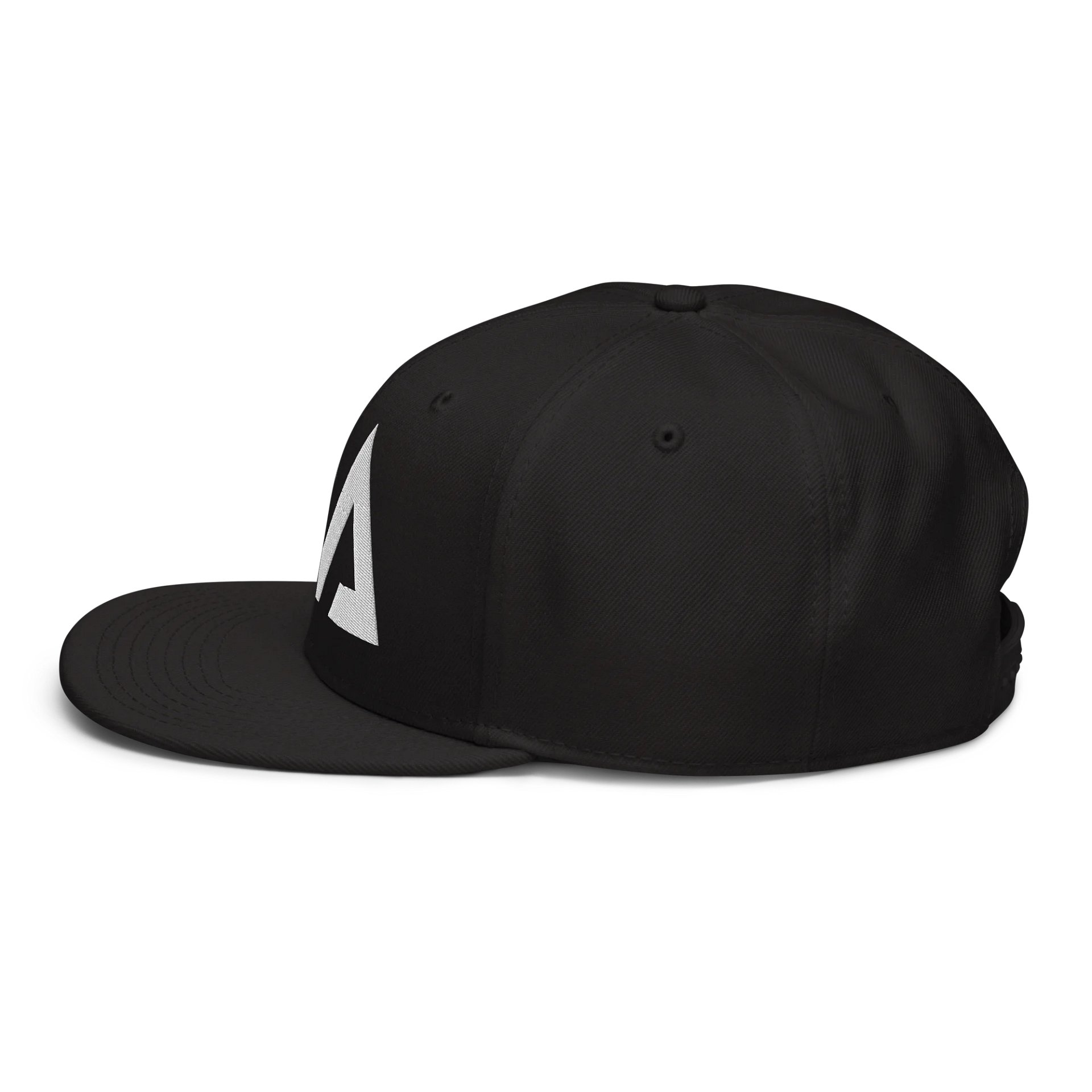 Embroidered Logo Snap Back (Wool Blend) product image (4)