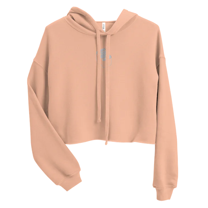 Women's Crop Hoodie (Pink) product image (1)