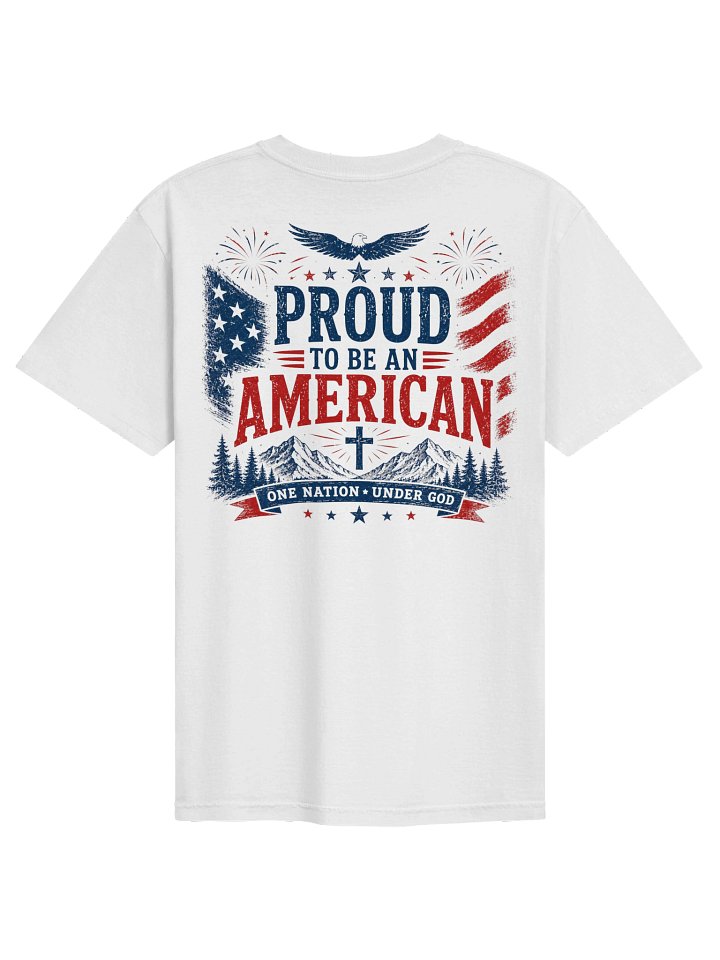 One Nation Under God Christian Patriotic Tee product image (2)