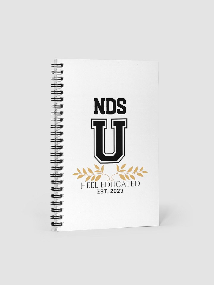 NDS University Heel Educated Spiral Notebook product image (1)
