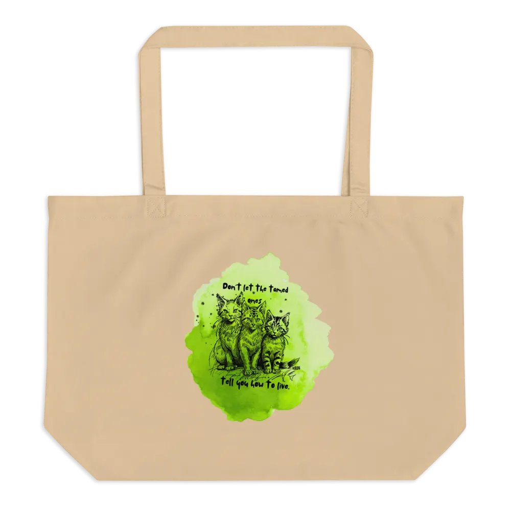 Wild at Heart Organic Tote Bag product image (1)