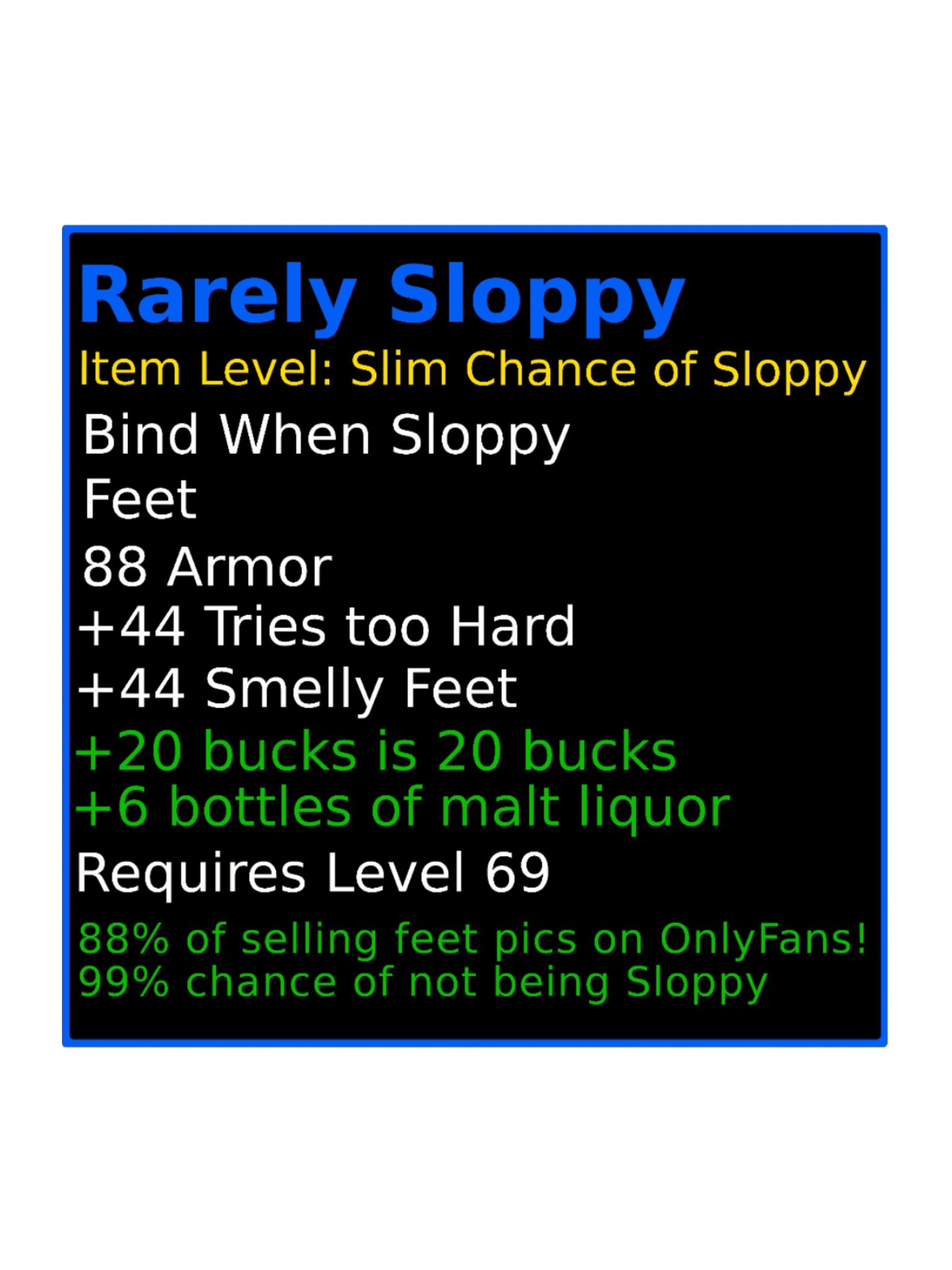 Rarely Sloppy Stinker product image (2)
