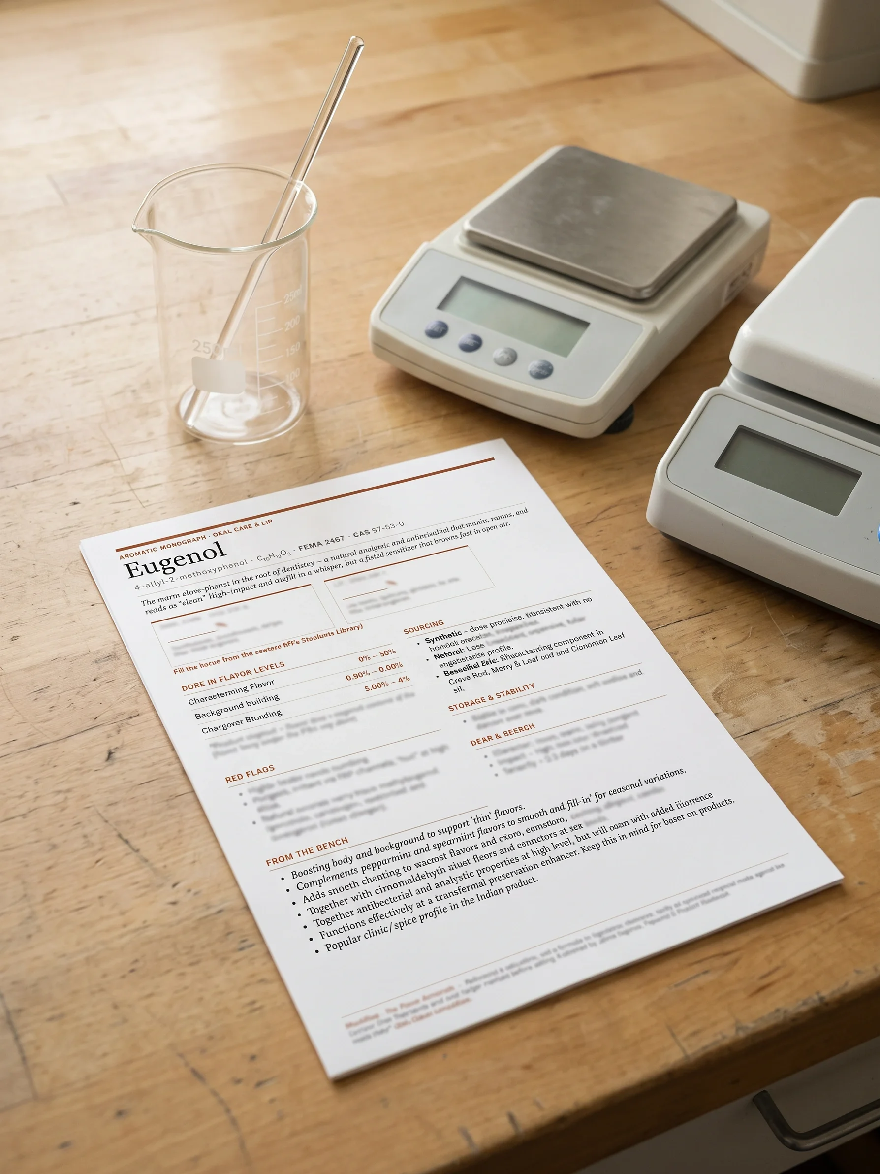 Eugenol — Oral Care & Lip Formulation Reference | Aromatic Monograph product image (2)