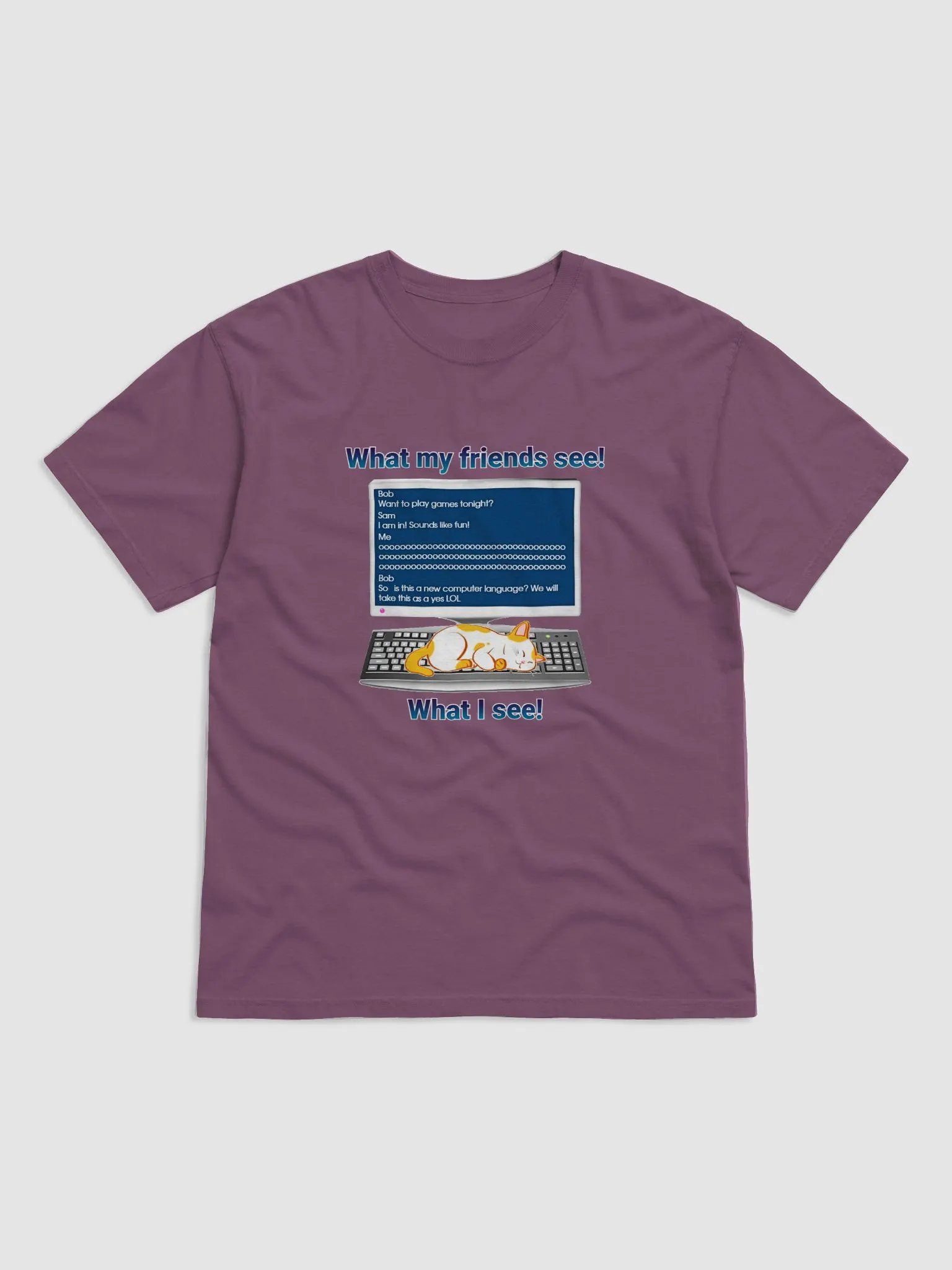 Sleeping Cat T-Shirt product image (1)