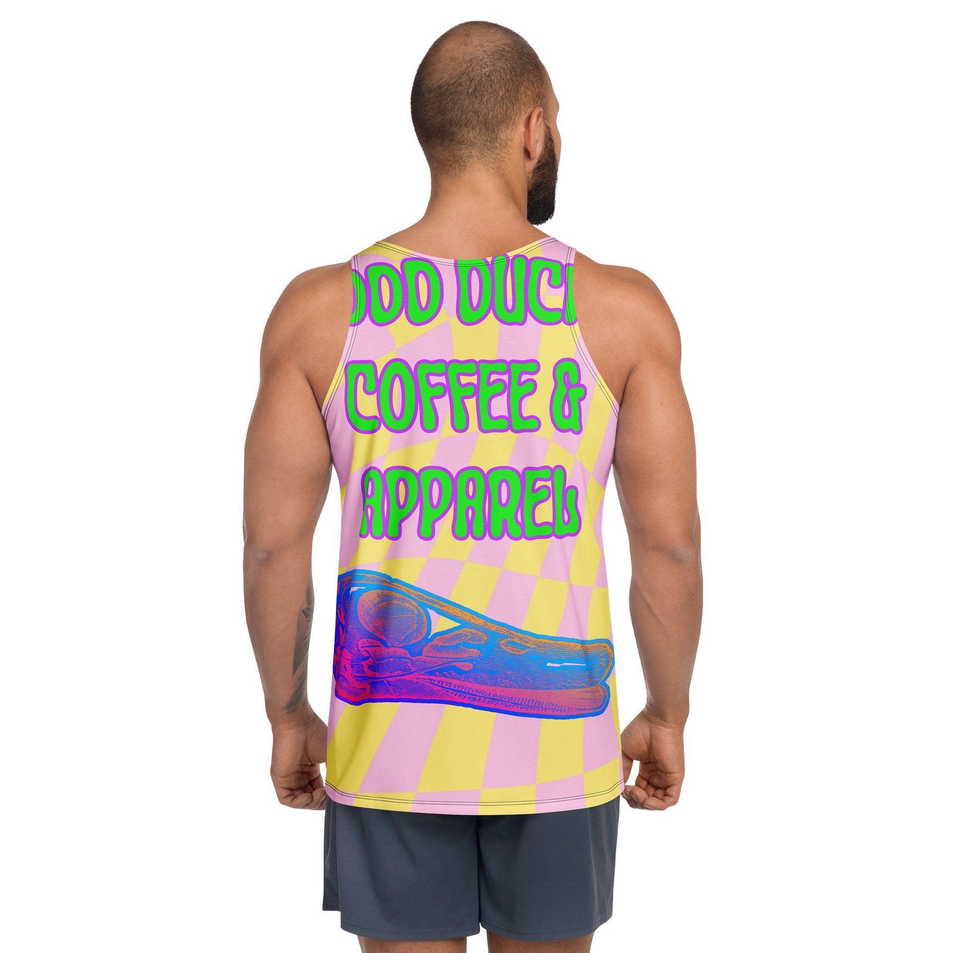 Odd Duck Trippin Beans Full Print Tank Top product image (4)