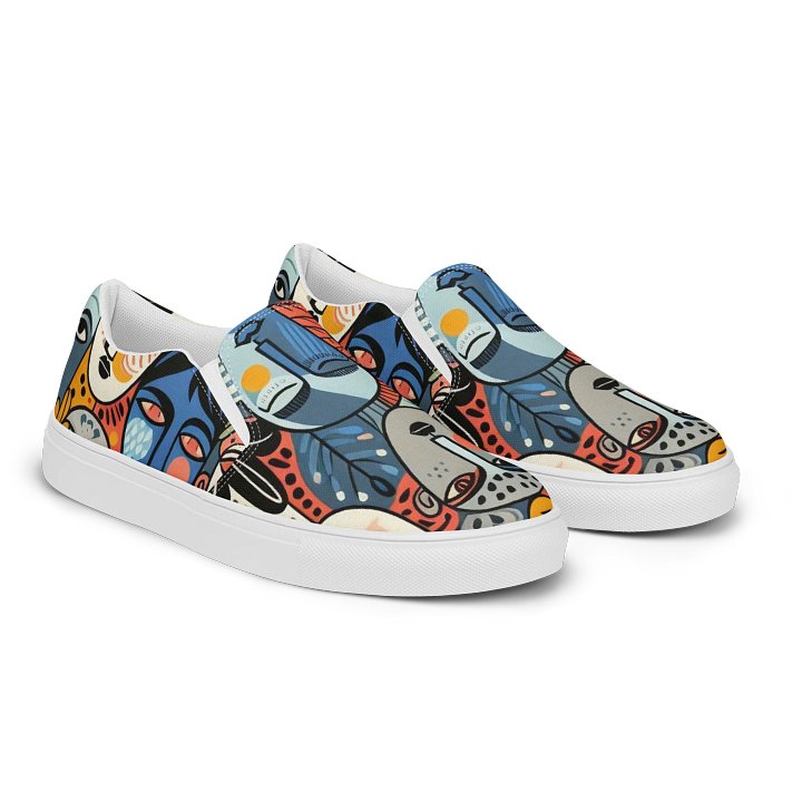 Faces Art Canvas Shoes product image (2)