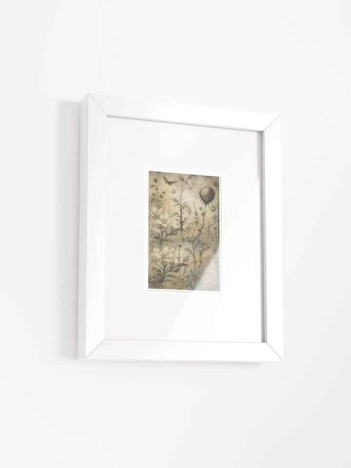 The Secret Garden Sketchbook Artprint Framed product image (2)