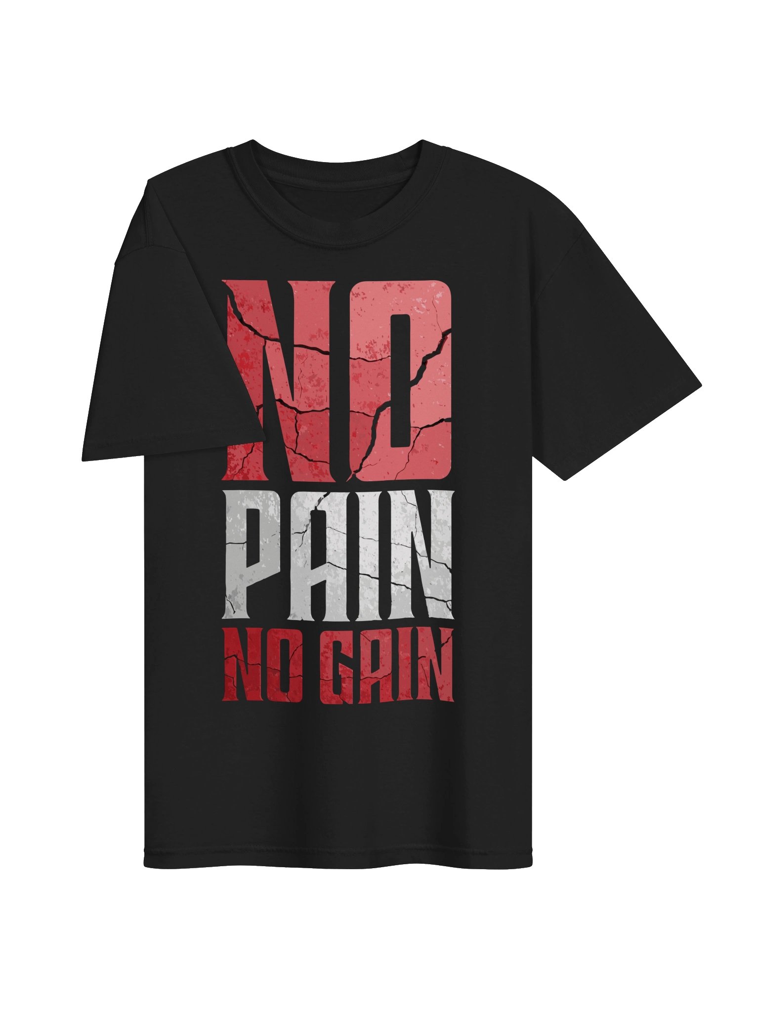 No Pain No Gain Gym T-Shirt – Motivational Workout Tee for Men product image (13)