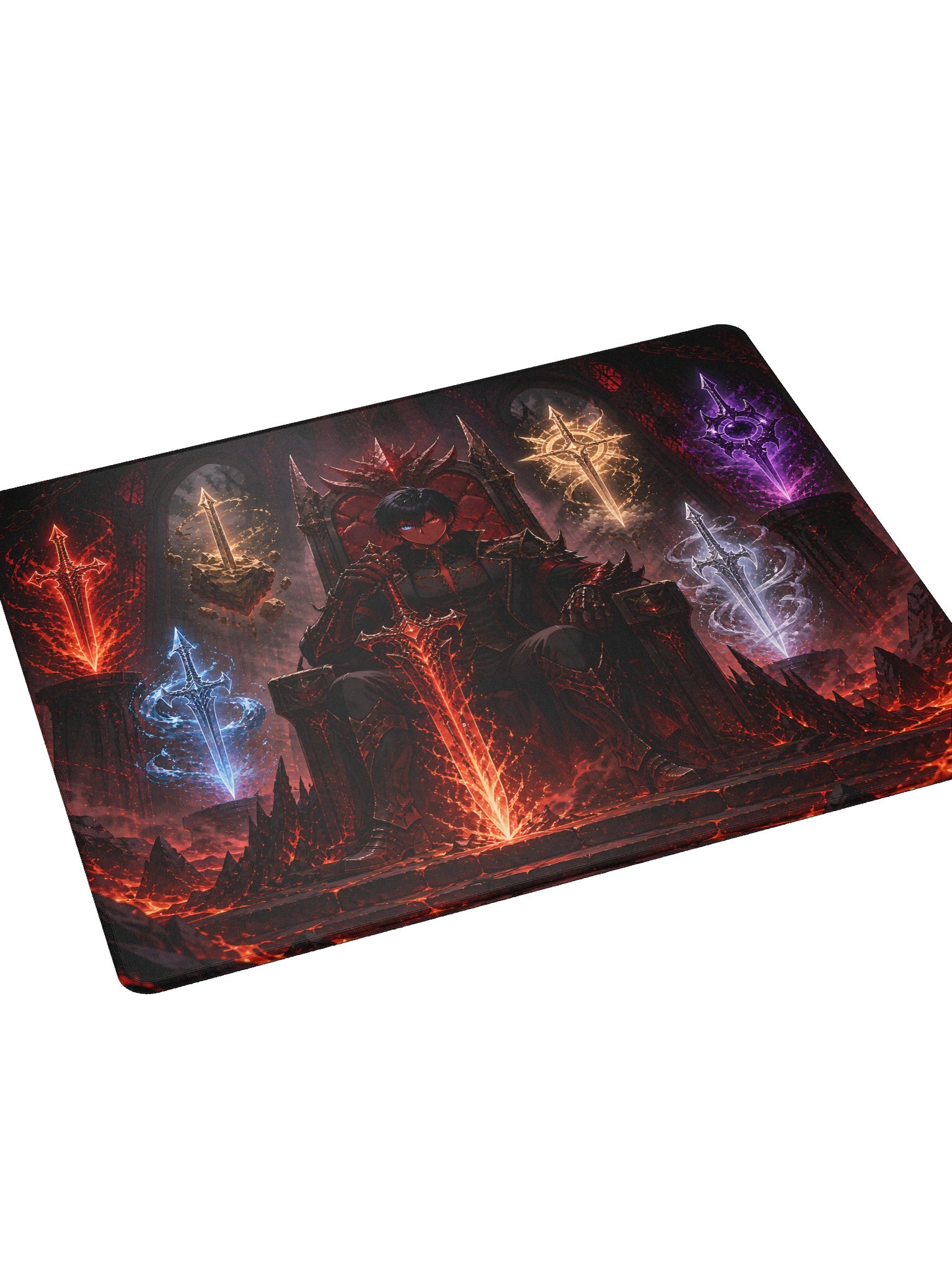 Dark Elemental King Gaming Mouse Pad product image (3)