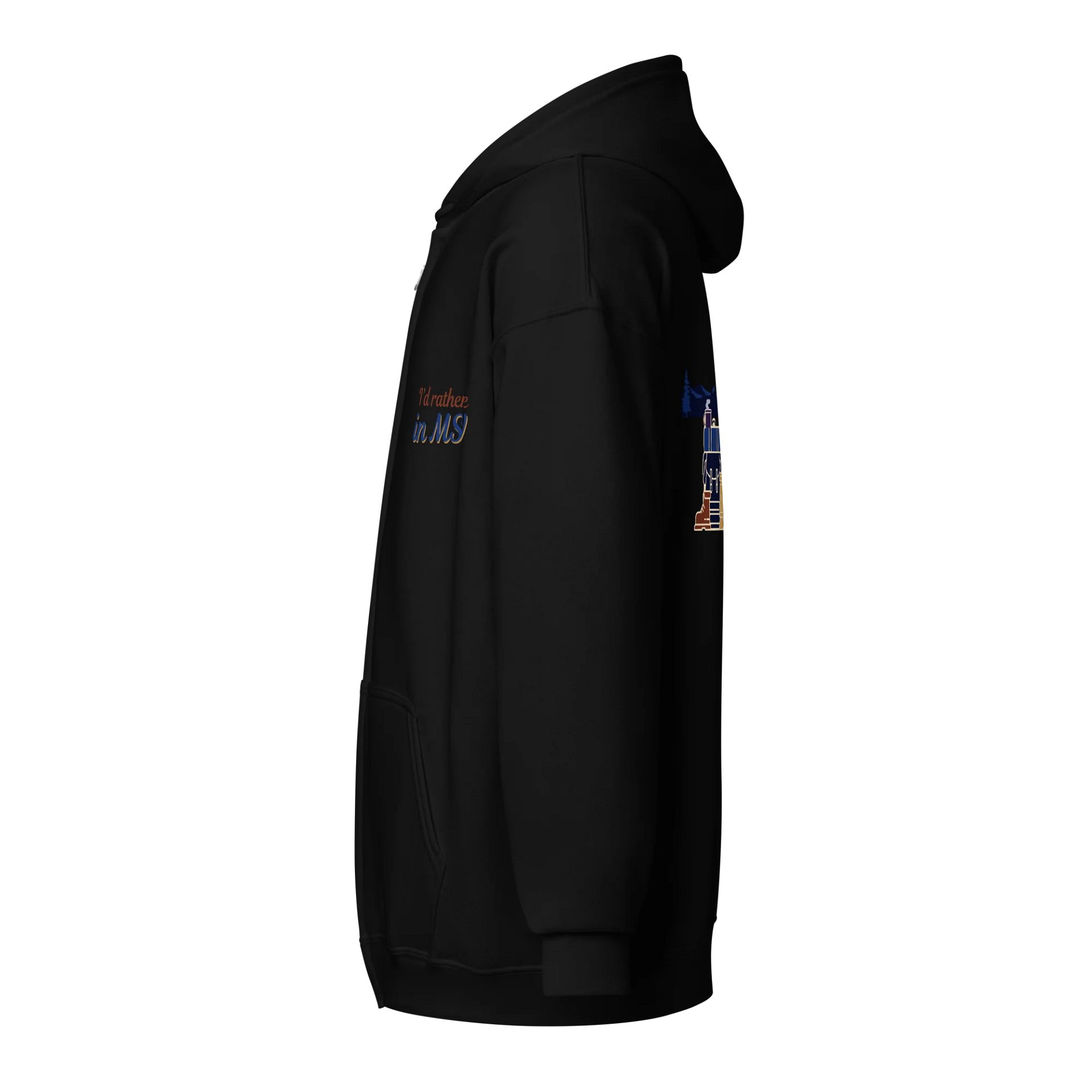 I'd Rather Be Zip Hoodie product image (15)