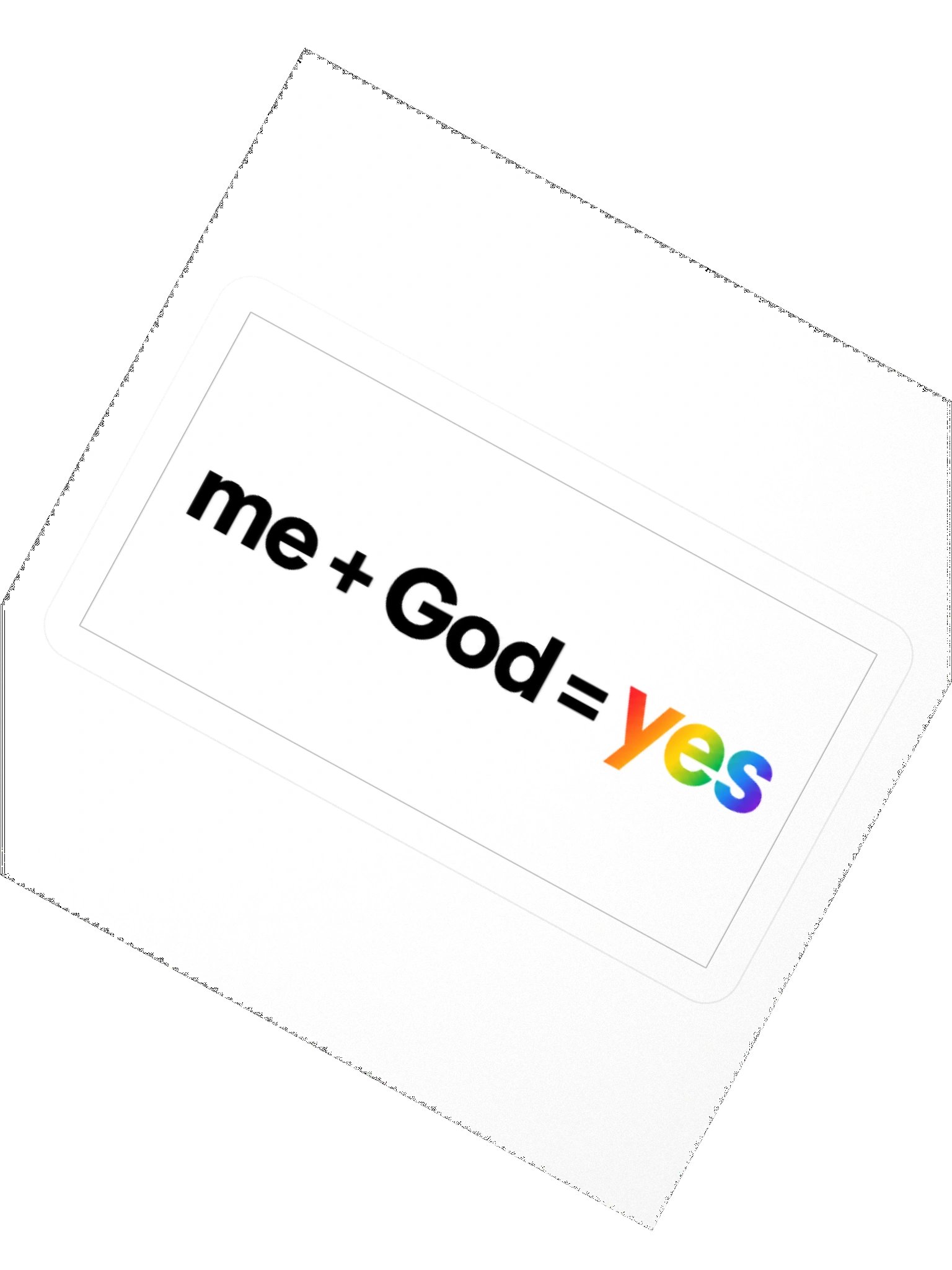 me + God = YES product image (5)