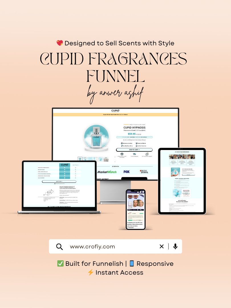 Perfume Funnelish Templates product image (1)