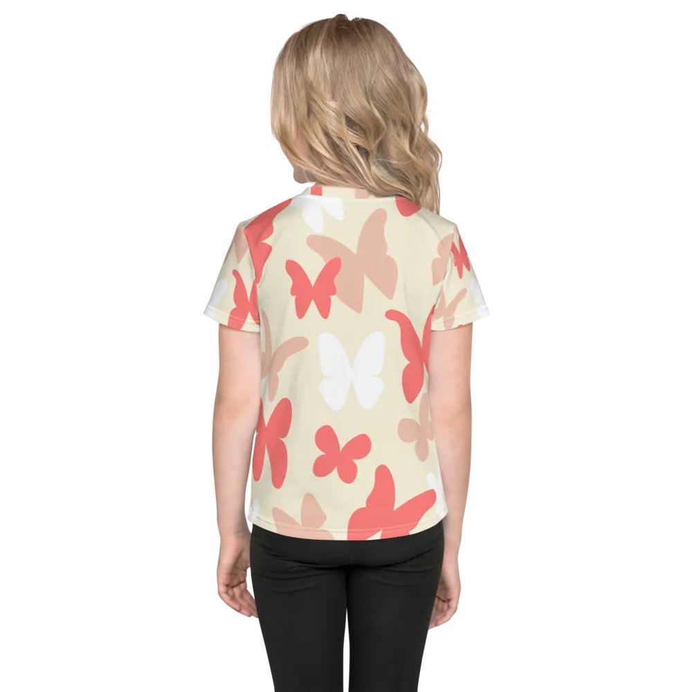 All-Over Print Kids Crew Neck T-Shirt product image (2)