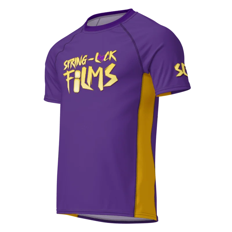 Spring-Lock Films Graphic Sports Jersey - Purple product image (3)