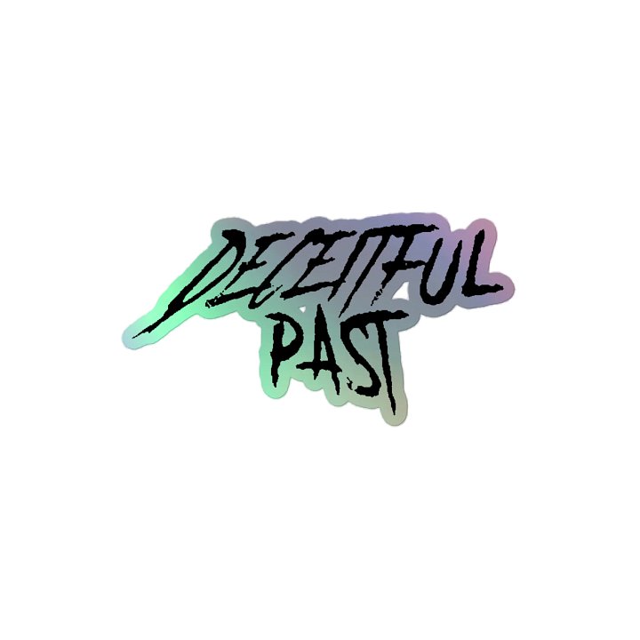 Deceitful Past Holographic Sticker product image (2)