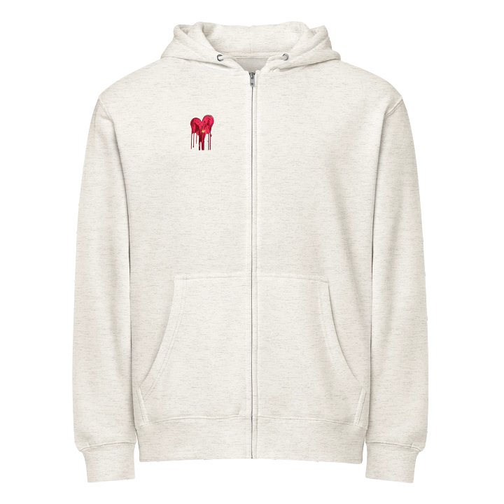 Melting Heart Zip-up Hoodie product image (13)