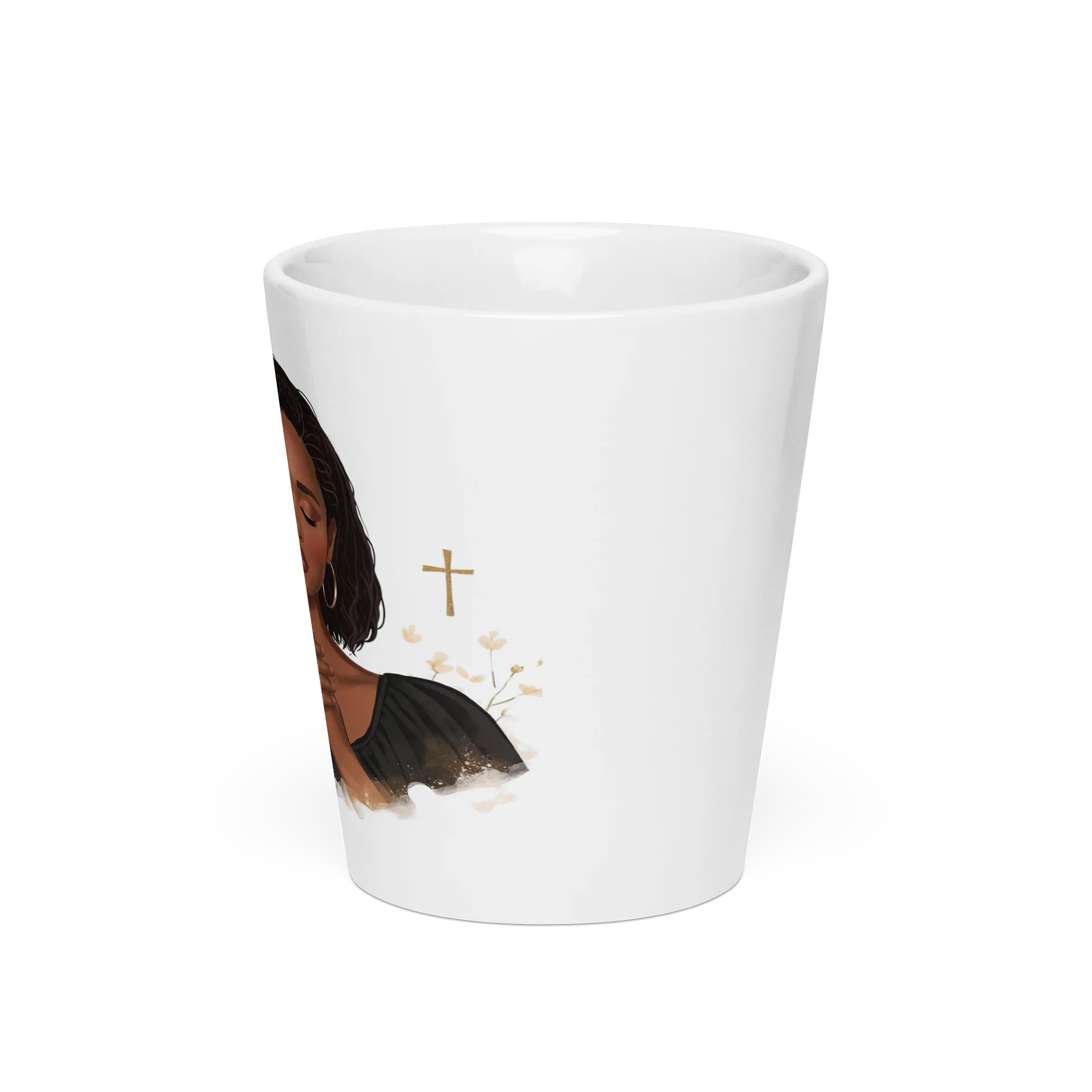 Faith Over Fear Latte Mug product image (3)