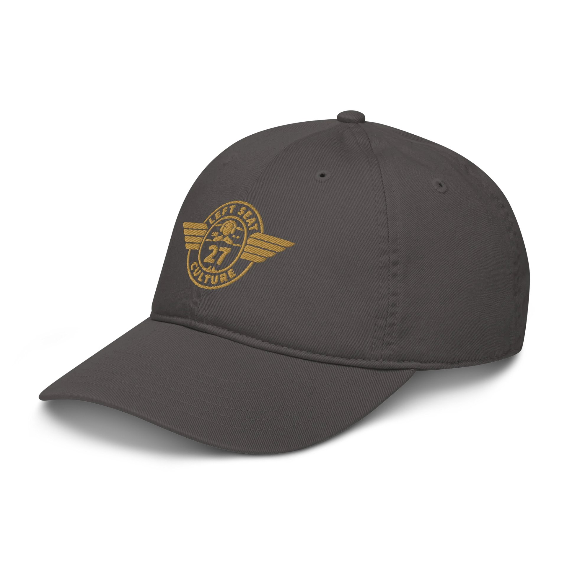 Left Seat Culture Cap - Grey / Gold product image (4)