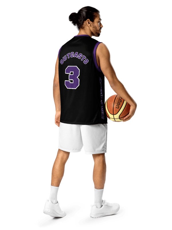 Outcasts Basketball Jersey Purple/Black product image (3)