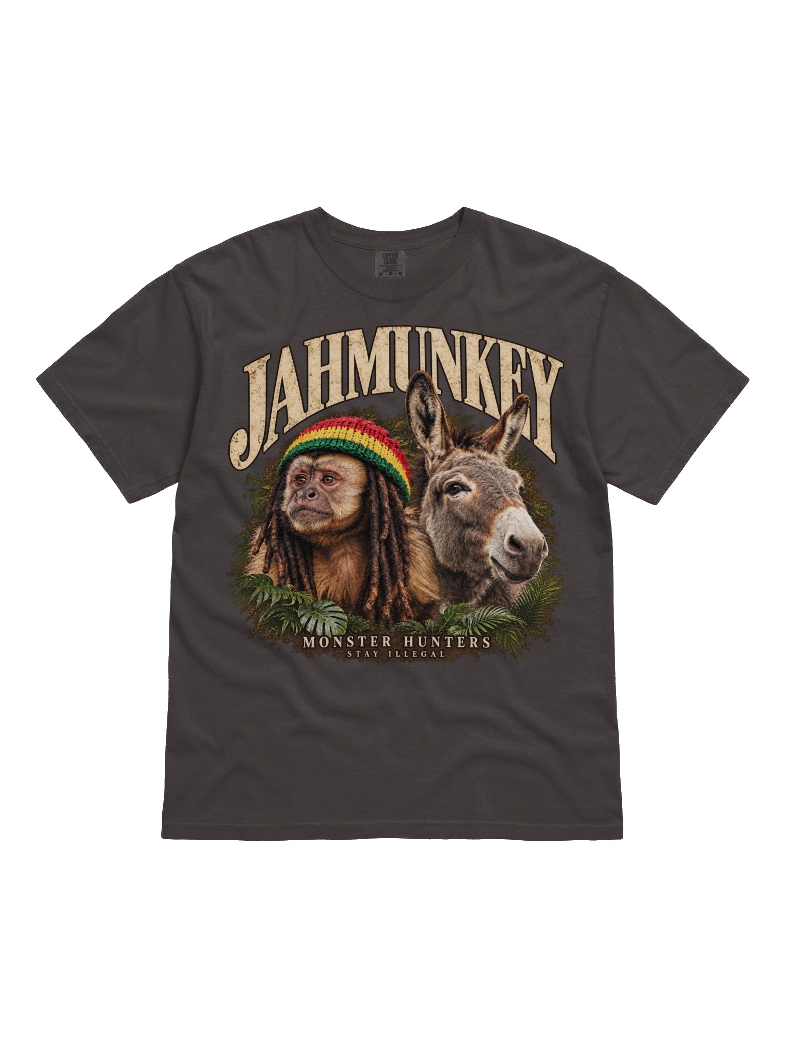 Jahmunkey Monster Hunters Heavyweight Tee product image (7)
