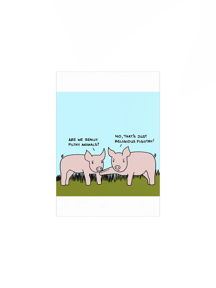 Religious Pigotry (Bigotry) Poster product image (1)