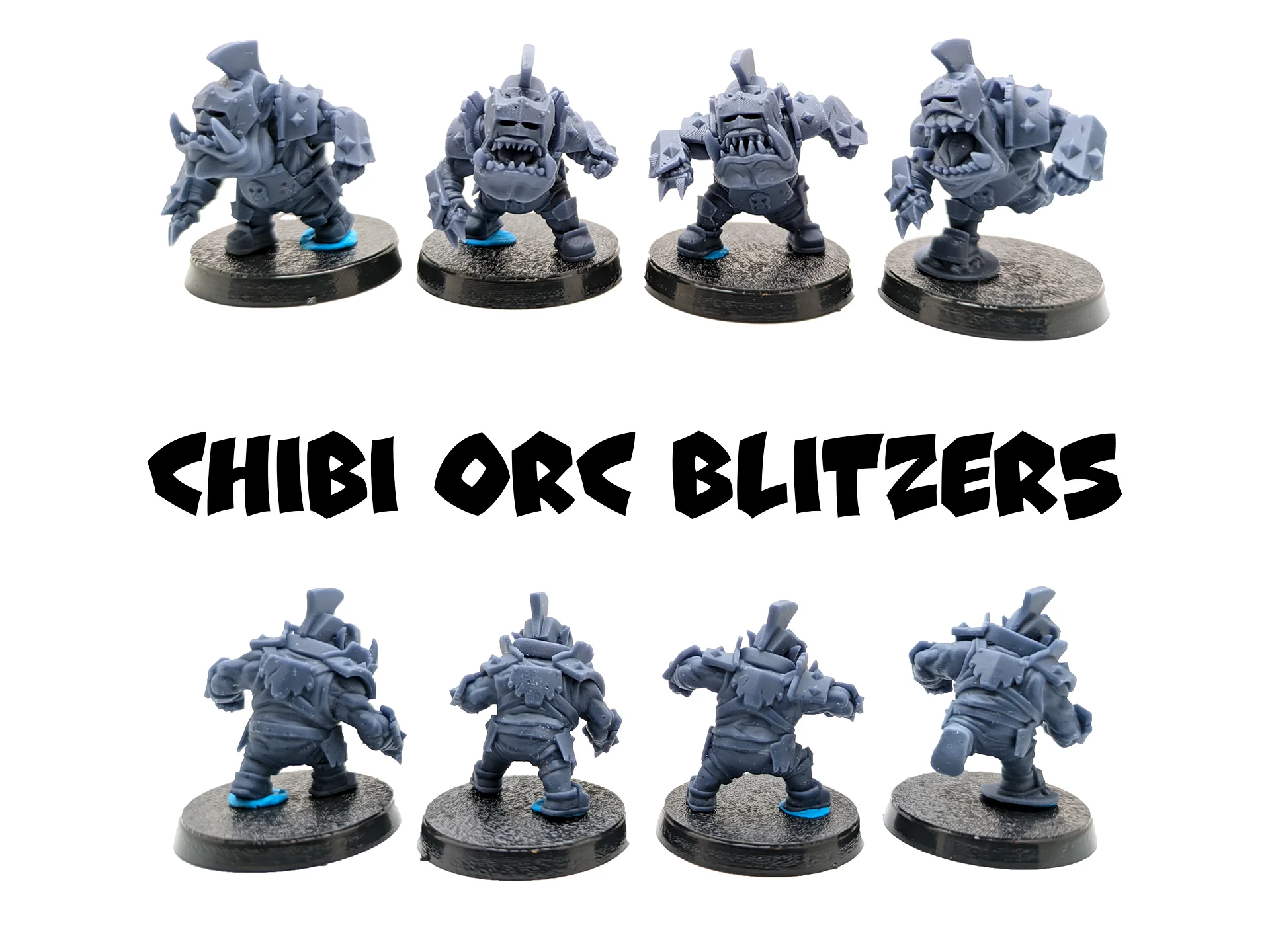 Chibi Orcs Fantasy Football Team - Realm of Paths product image (4)