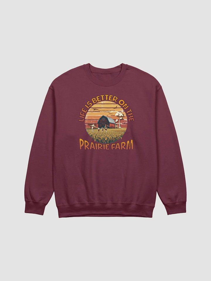 Life Is Better On The Prairie Farm Family Crewneck Sweatshirt product image (9)