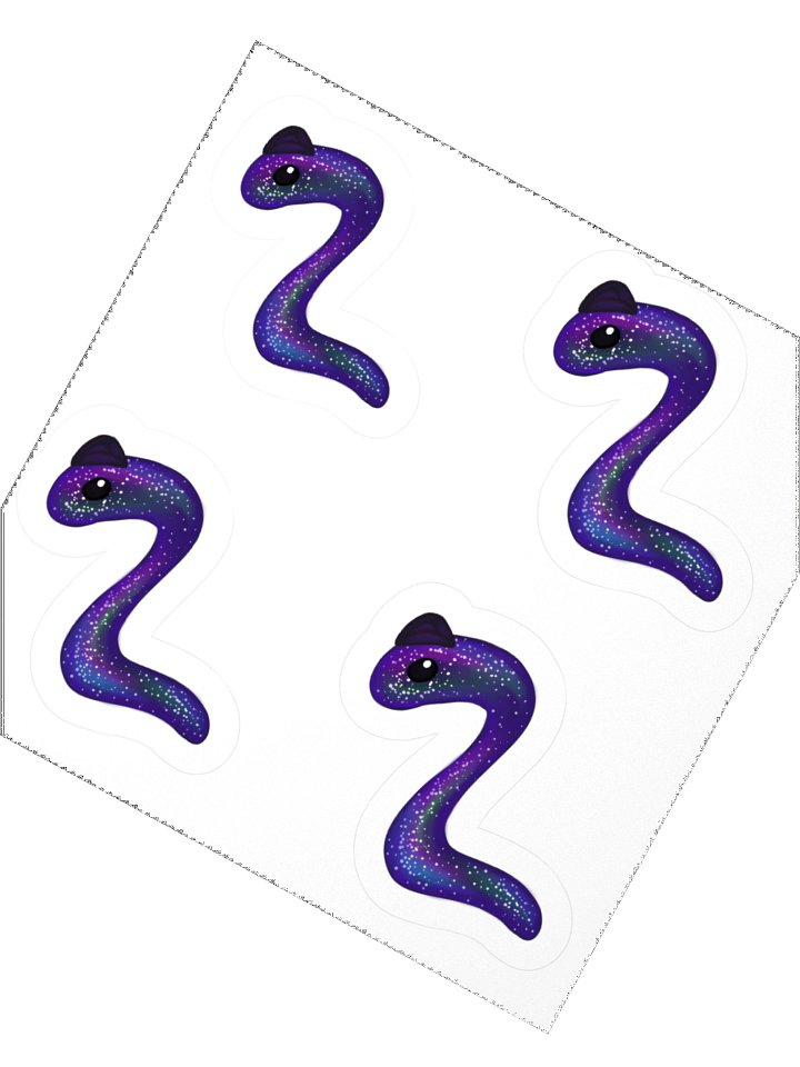 Galaxy Worm Stickers product image (4)