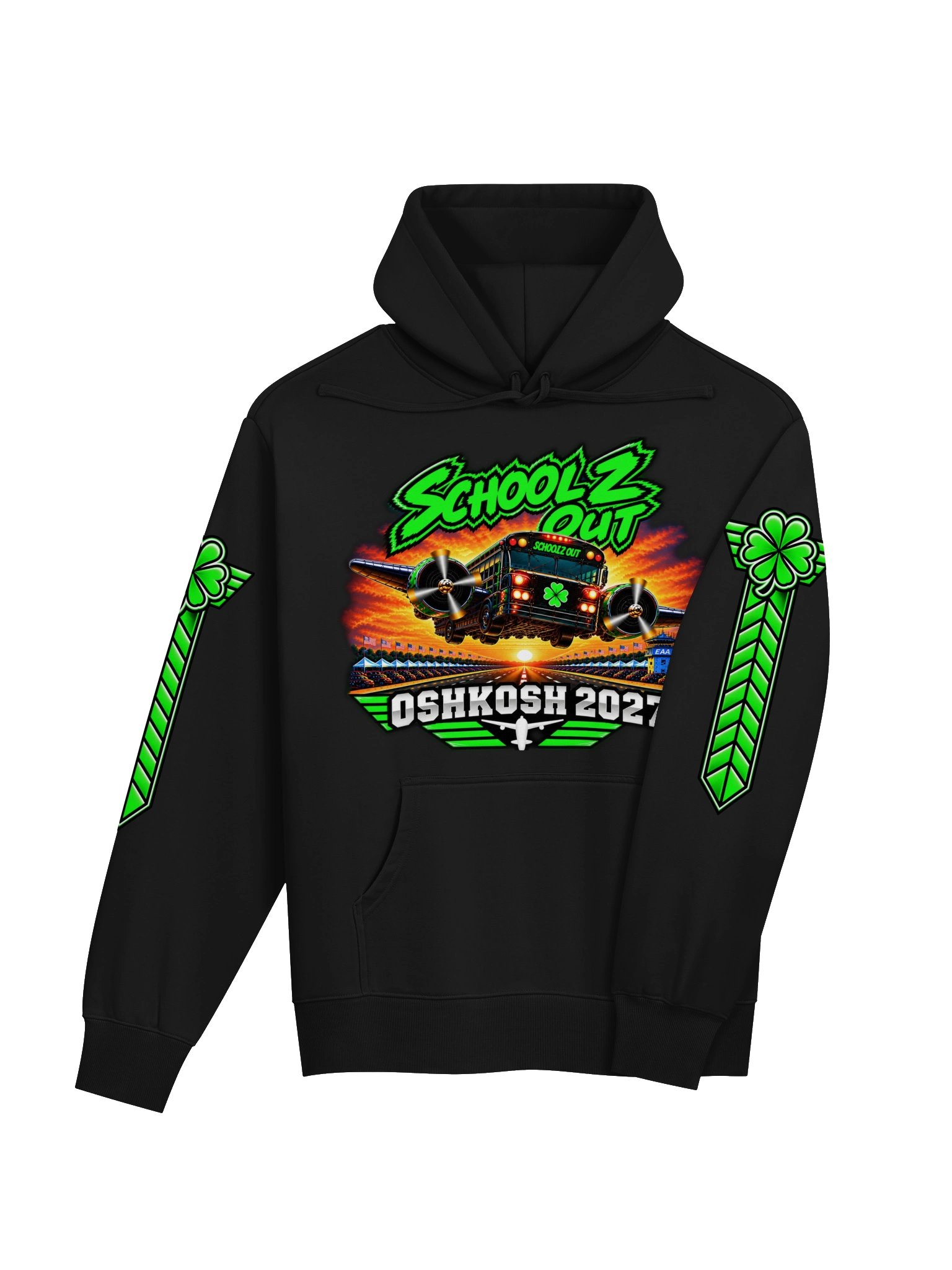 Schoolz Out Oshkosh 2027 Hooded Sweatshirt product image (4)