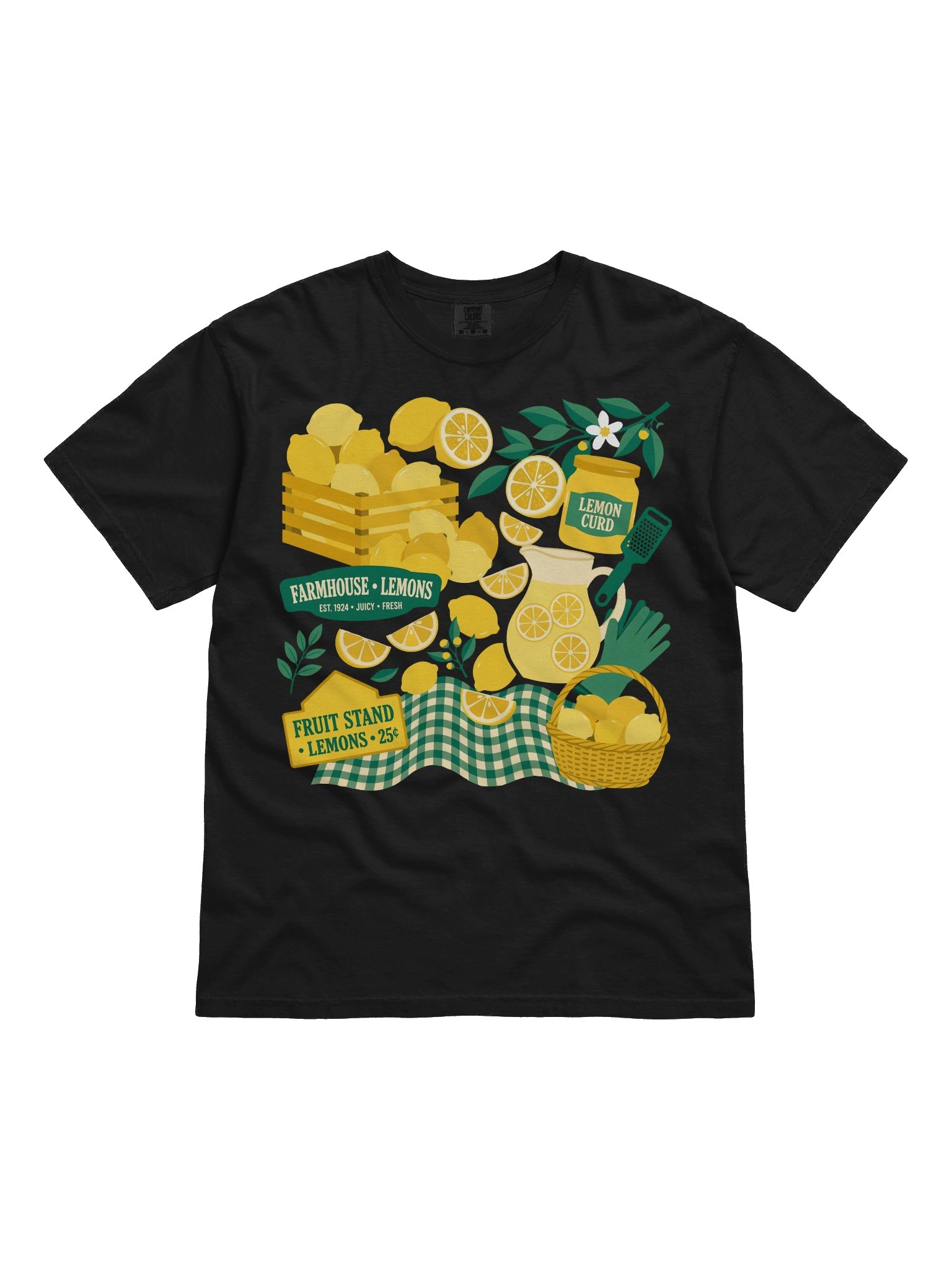 Farmhouse Lemons Vintage Citrus Tee product image (1)