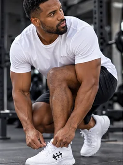 Mens His House "Holy Heritage" Athletic Shoes - White by His House