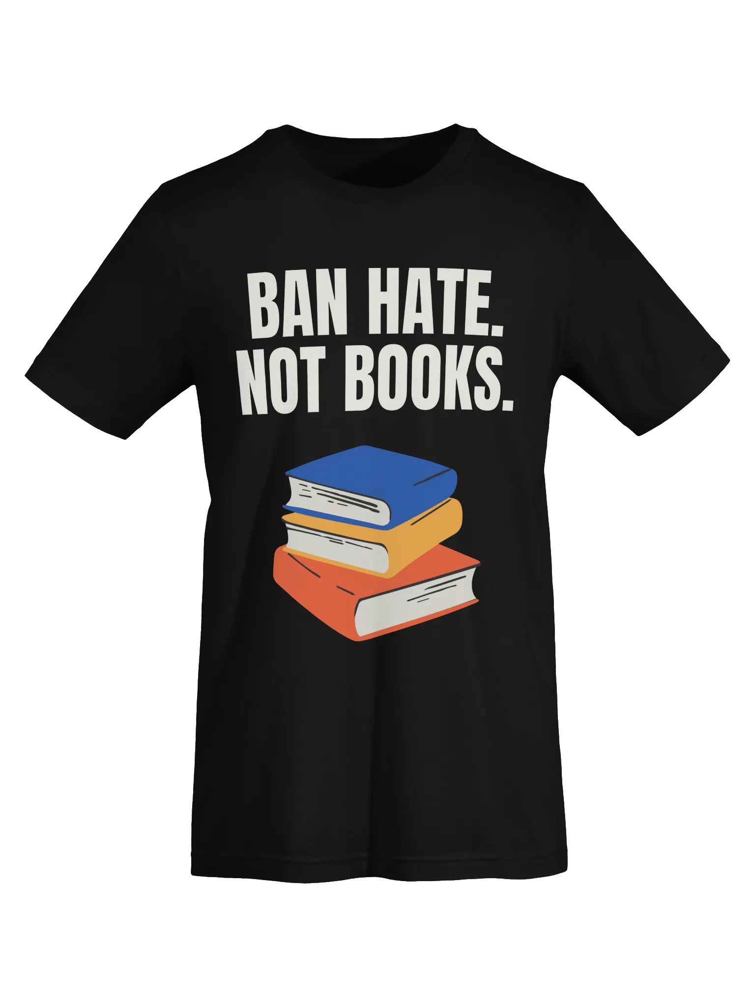 Ban Hate. Not Books. - T-Shirt product image (4)