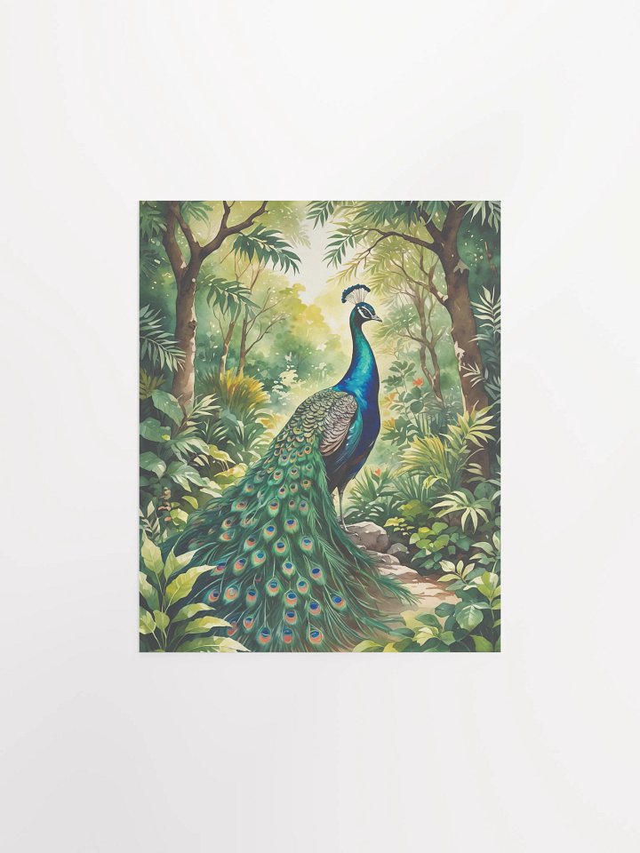 Peacock Matte Poster product image (2)