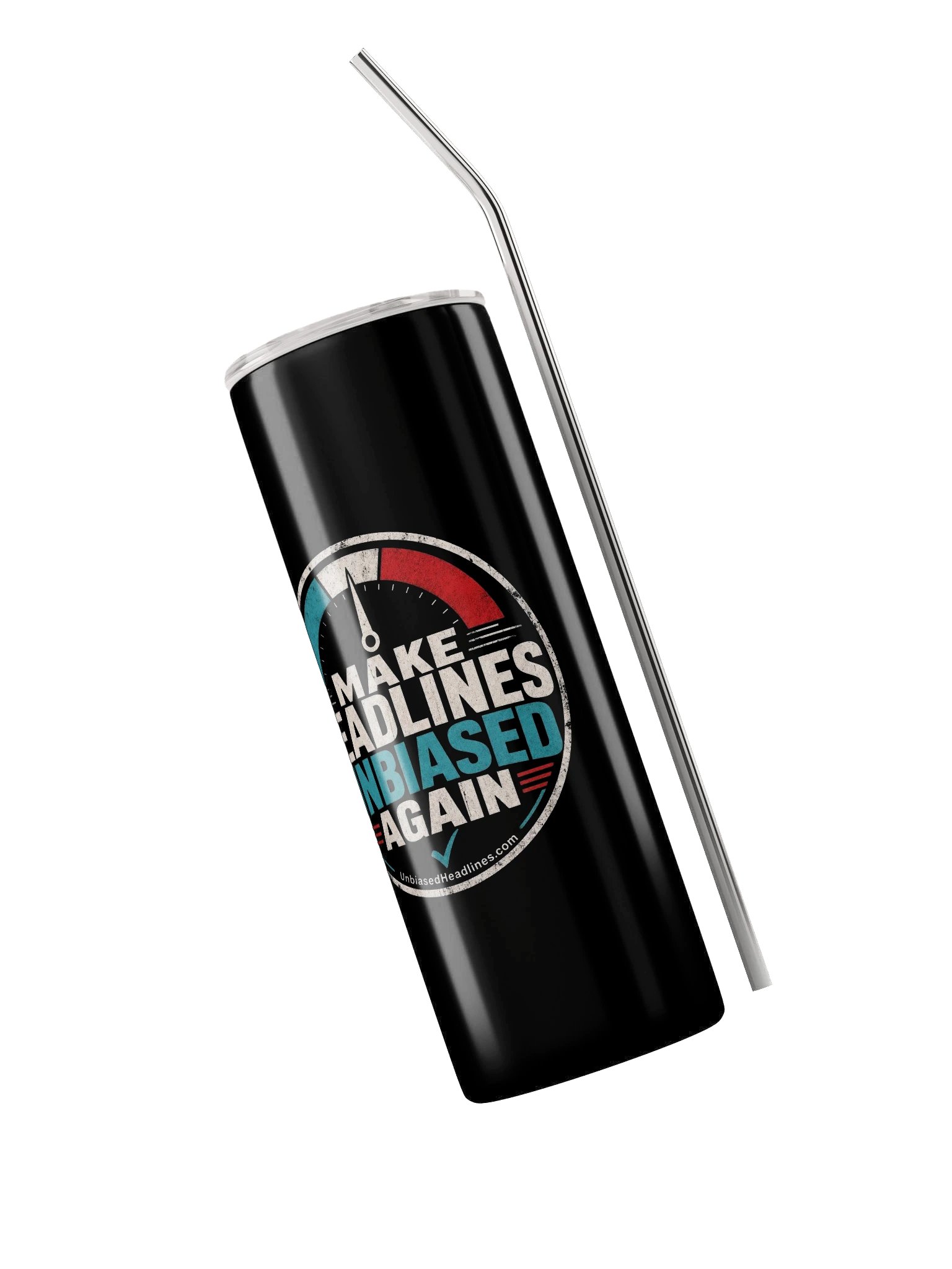 Make Headlines Unbiased Again Stainless Steel Tumbler product image (3)