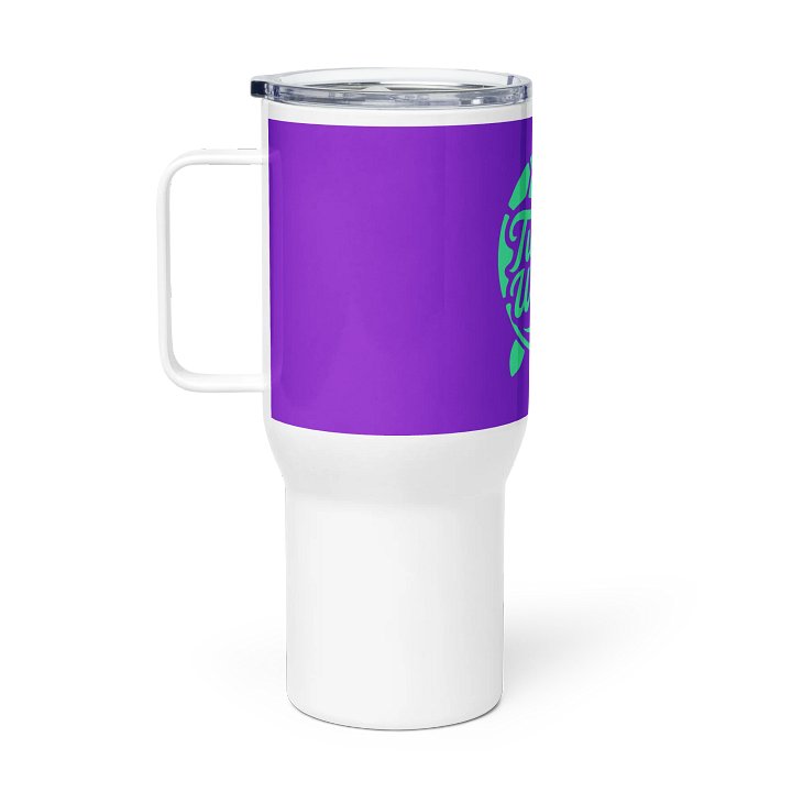 Turtle Water Handle tumbler — Crack Open the Chaos, Sip by Sip product image (1)