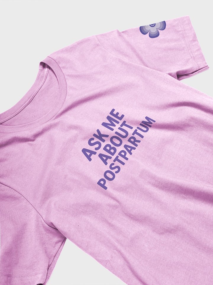 Ask Me About Postpartum Supersoft Tee product image (1)