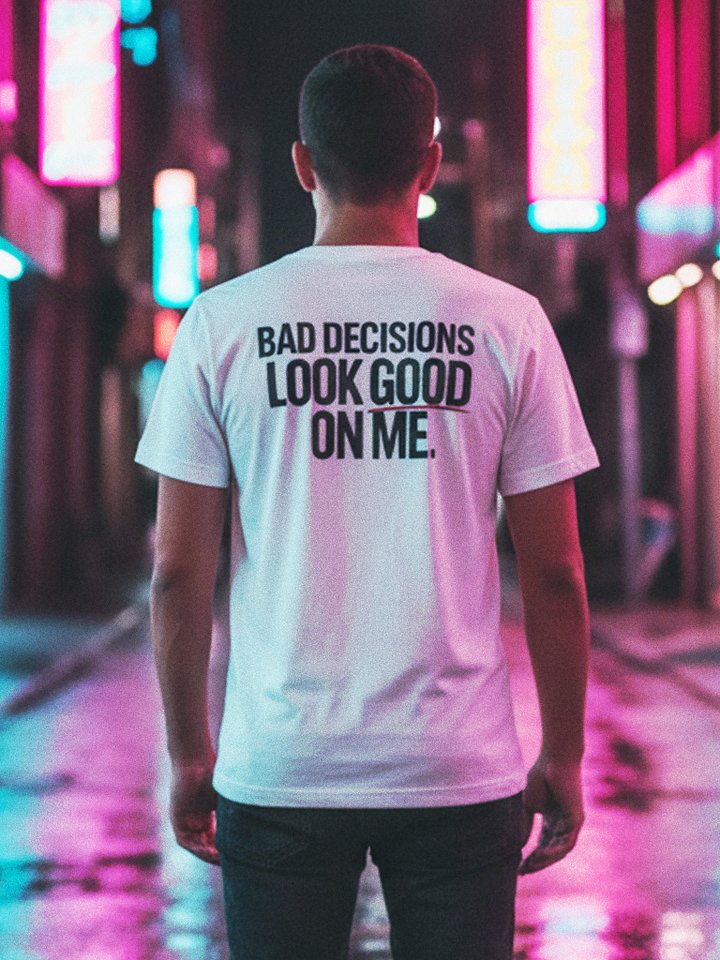 Bad Decisions Look Good On Me T-Shirt product image (1)