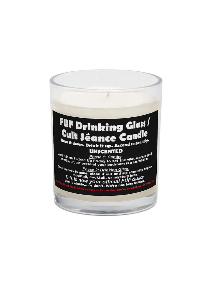 FUF Drinking Glass / Cult Séance Candle product image (1)