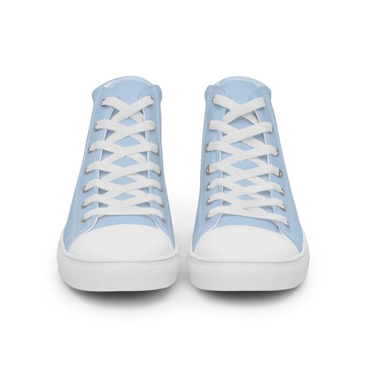 Retro Vibes High Top Canvas Shoes product image (2)