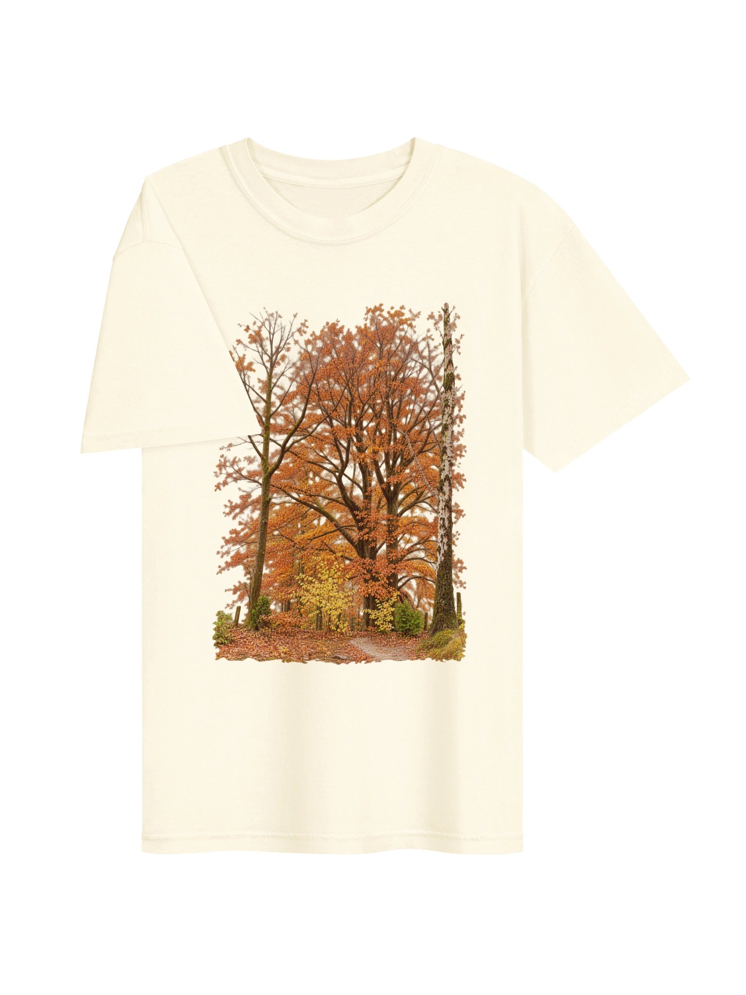 Falling Leaves — Premium Unisex T-Shirt product image (3)