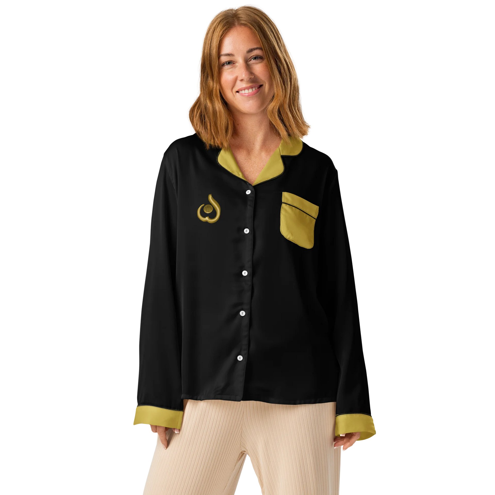 WILLOWISP Base Op Solid Long Sleeve Pajama Top product image (1)