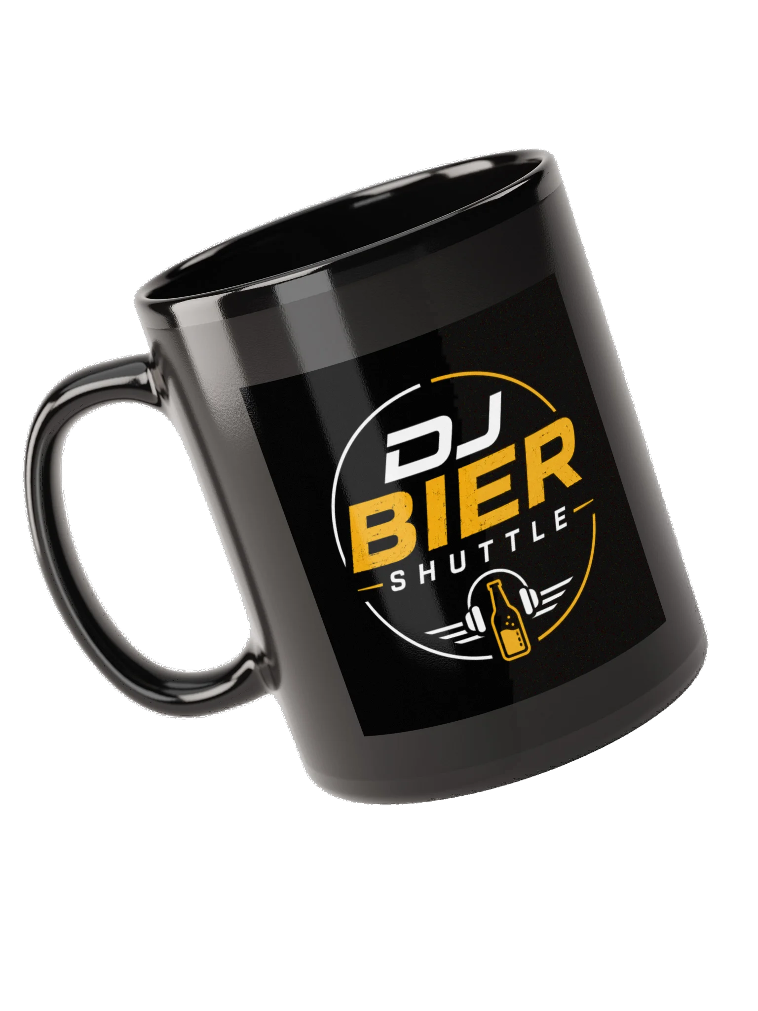 DJ Beer Shuttle Coffee Mug Black product image (5)