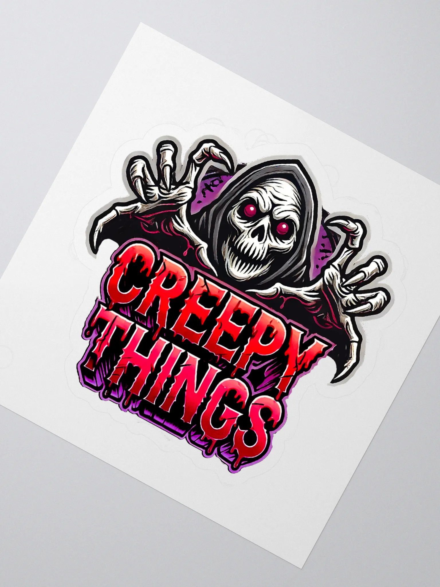 Creepy Things Skeleton Stickers product image (2)