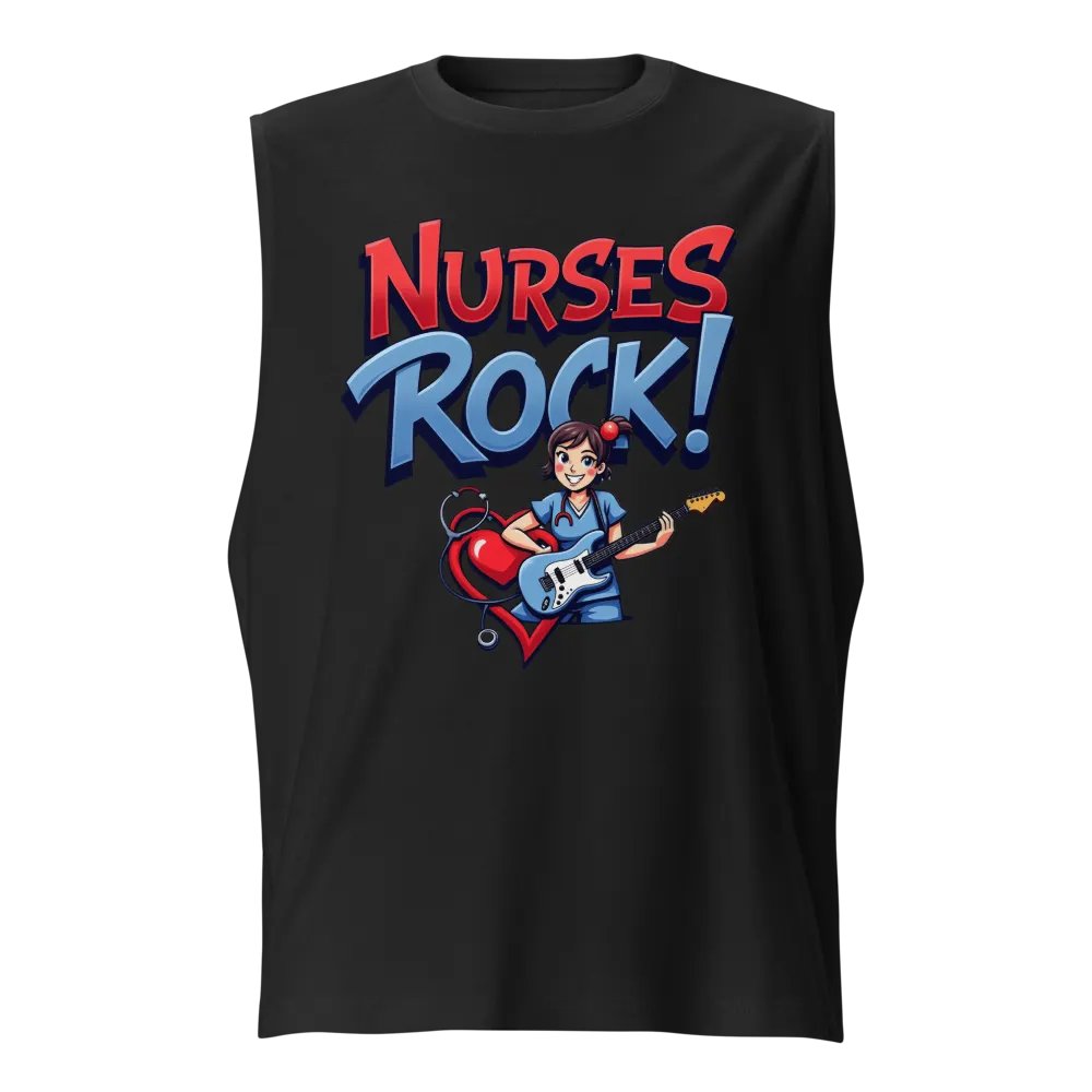 Rockstar Nurse Muscle Tank product image (1)