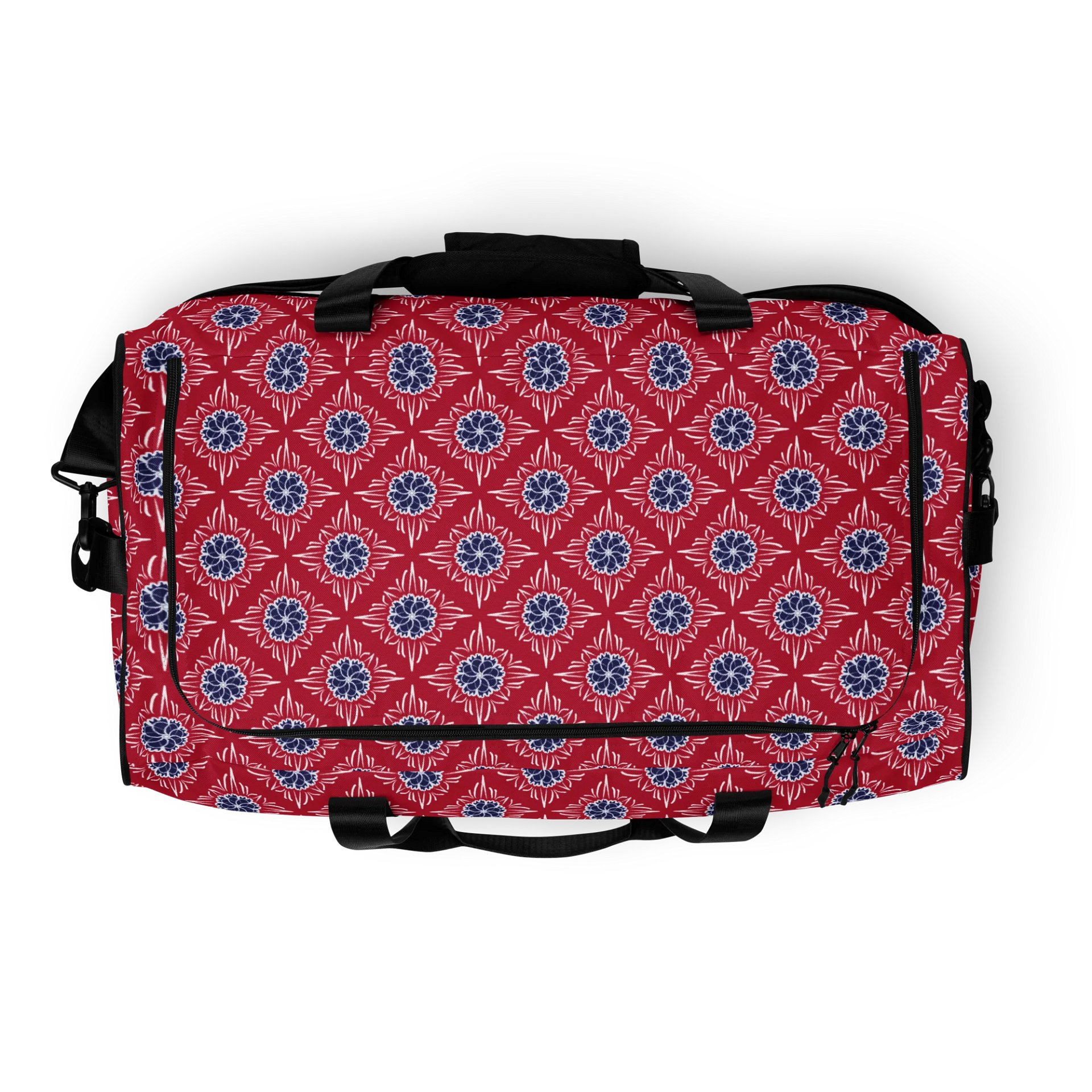Compass Floral Bliss Red Duffle Bag product image (8)