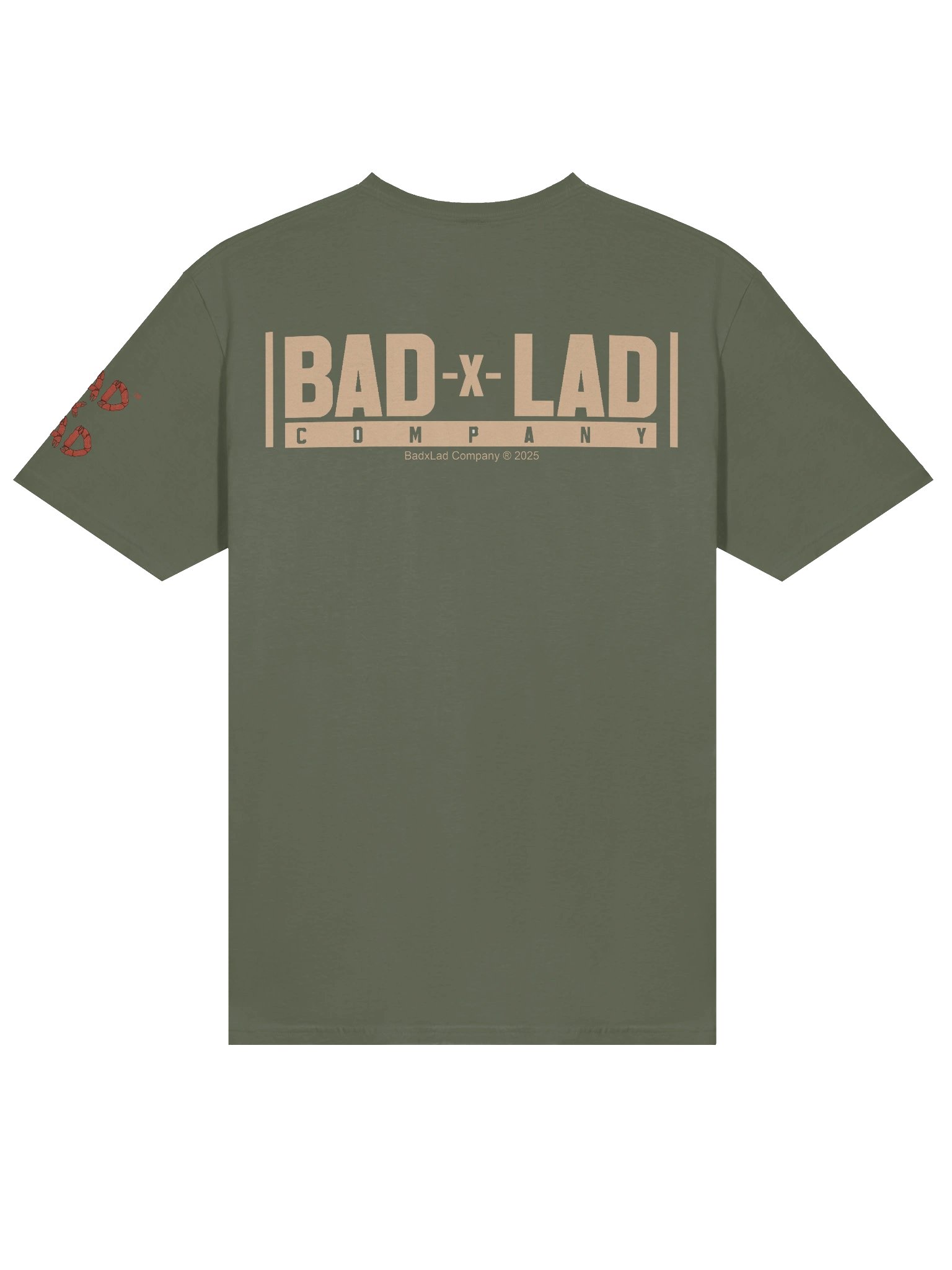 BadxLad - Crab Fights Back T-Shirt 100% Ring-spun cotton product image (4)