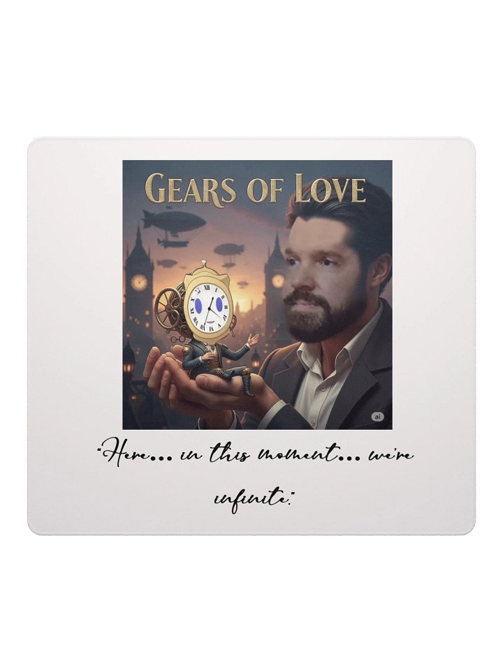 Gears of Love Mouse Pad product image (2)