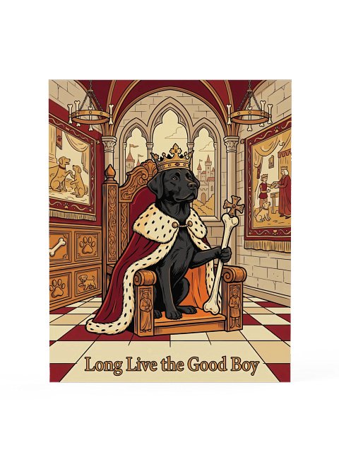 Good Boy King Poster