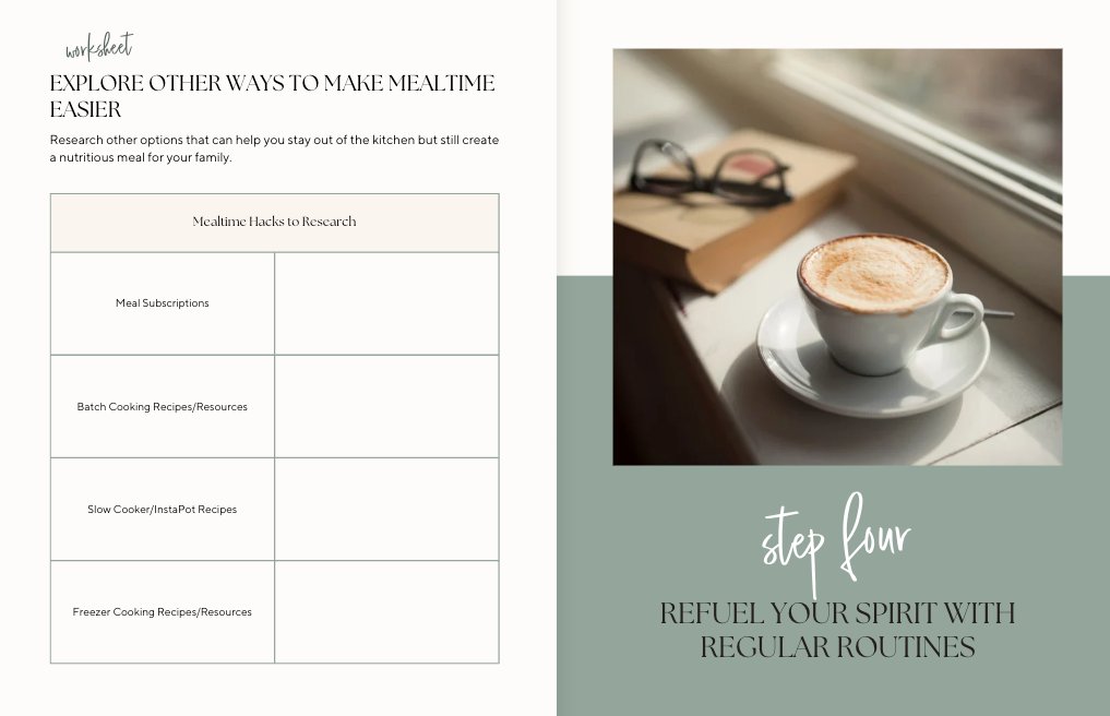 The Real Life Routine Builder: A Workbook for Women Who Are Tired of Winging It product image (6)
